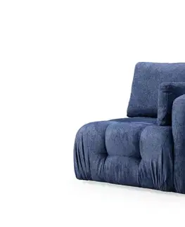 Křeslo / Jednomístná pohovka Amaris 1R - Navy Blue