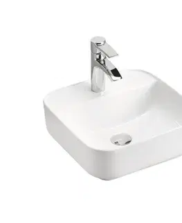 ArtCom Keramické umyvadlo CFP 6288 MAGIC 40 | bílý lesk 40 cm