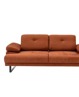 Dvoumístná rozkládací pohovka Mustang - Orange