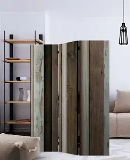 Paraván Wooden Fan Dekorhome