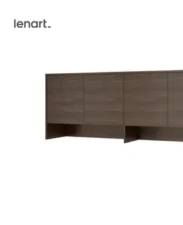 Dig-net nábytek Nástavec pro sklápěcí postel Lenart BED CONCEPT BC-10 | dub dunin