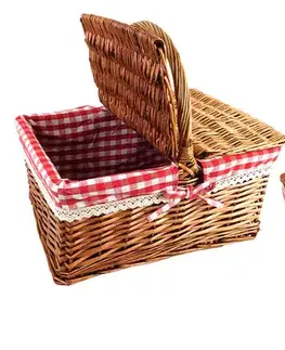 PROHOME - Košík proutěný 39x29x19cm