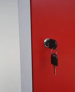 Kancelářská uzamykatelná skříňka T163