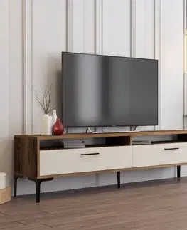 TV stolek Istanbul 2 - Walnut Cream
