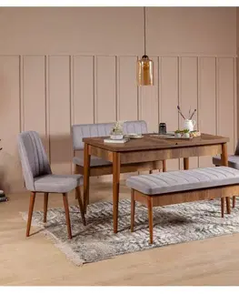 Lavice Vina Bench Soho, Walnut