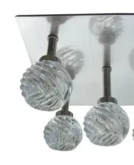Stropní svítidlo stropní svítidlo 5x40W G9 saténový krystal Gira