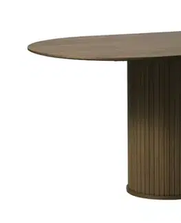 Estila Jídelní stůl Bornholm, tmavý dub, 180 cm