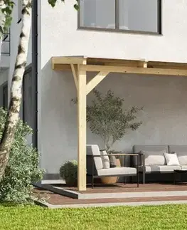 Dřevěná zahradní pergola 672 Weka