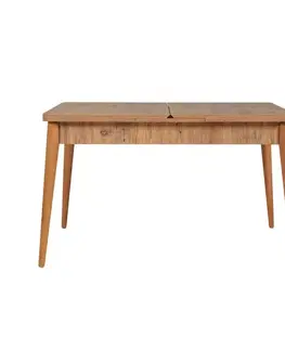 Jídelní set s rozkládacím stolem a židlemi (4 kusy) Vina 1053 - Anthracite, Atlantic