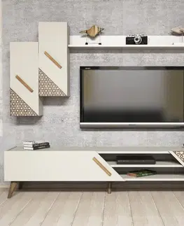 TV stěna / Sestava pod TV Beril - Cream