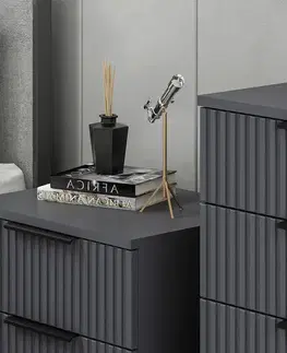 Noční stolek Kale Plus Anthracite