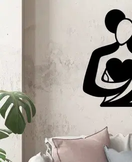Dekorativní kovový doplněk na zeď Love