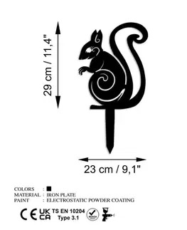 Zahradní dekorace Squirrel 01
