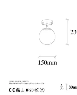 Závěsný lustr Atmaca - 10205, černá