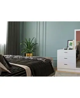 Komoda se zrcadlem Coco White