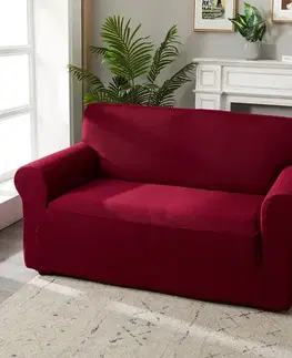 4Home Napínací potah na sedačku Magic clean vínová, 190 - 230 cm