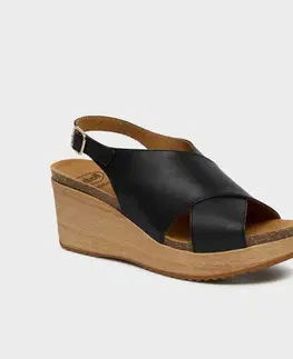 Scholl Sandály Milos černá, vel. 40, 40 EU