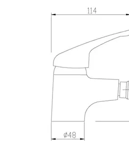 INVENA Bidetová baterie PEREA BB-05-001-Q
