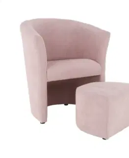 Křeslo s taburetem ROSE Tempo Kondela
