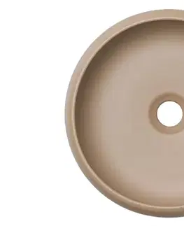 ArtCom Keramické umyvadlo WIKI MC | cappuccino mat 36 cm