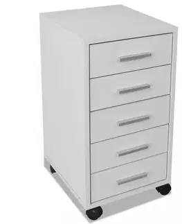 Kancelářský kontejner DTD / MDF Dekorhome