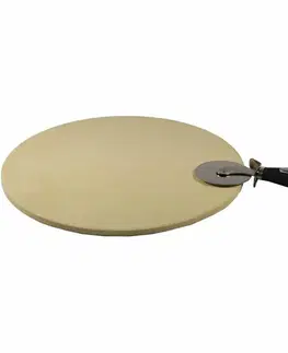 Kámen na pizzu 30,5 cm + nůž Salvatore