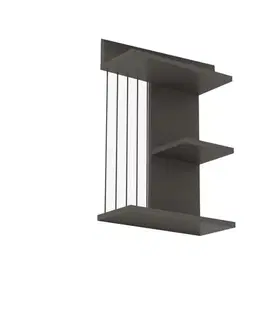Nástěnná police Kinik - Anthracite