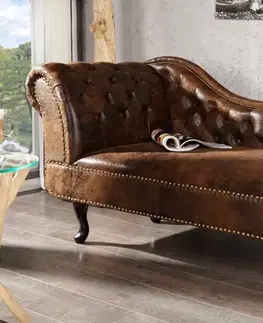 Chesterfield lenoška ZETHOS Dekorhome