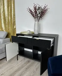 ArtPS Komoda MONA KSZ-104 | černá
