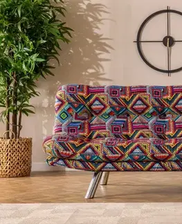 Trojmístná rozkládací pohovka Misa Small Sofabed - Patchwork