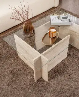 Konferenční stolek Vetrino Travertine
