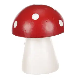 Houba Muchomůrka malá, plast, v. 8 cm, 8 cm