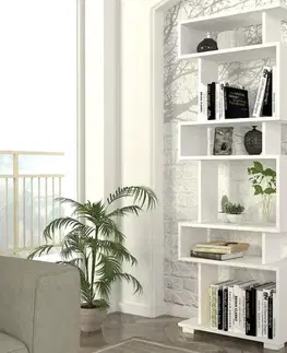 Knihovna Blok - White