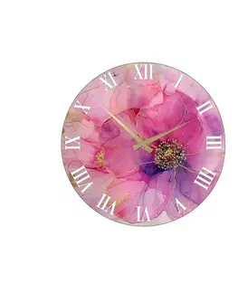 Nástěnné hodiny Pink 339, 40 cm