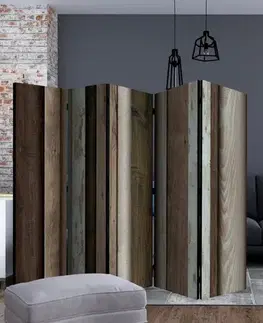 Paraván Wooden Fan Dekorhome