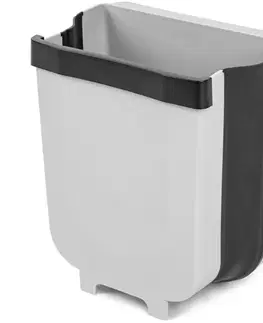 4Home Skládací silikonový odpadkový koš Clean