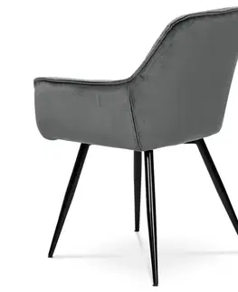 Sada jídelních židlí DCH-421 GREY4, 2 ks