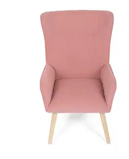 Křeslo ušák PINK2, růžová