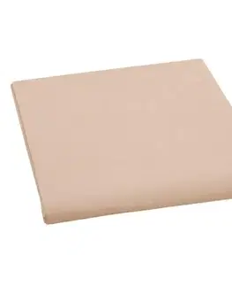 Bellatex Plátěné prostěradlo, kávová, 150 x 230 cm