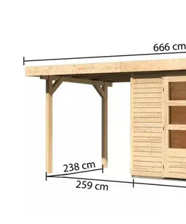 Dřevěný zahradní domek RETOLA 6 Lanitplast