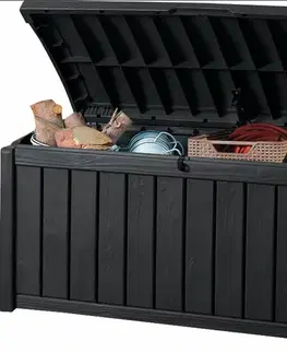 KETER Zahradní GUTTERWOOD box 390L | grafit