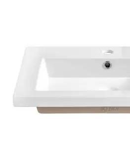 ArtCom Keramické umyvadlo SPIRIT UM-8070-60 | bílý lesk 60 cm