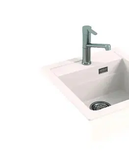 Alveus Granitový dřez ATROX 20 Barva: Bílá