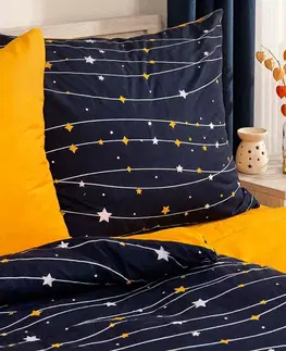 4Home Bavlněné povlečení Night sky, 140 x 220 cm, 70 x 90 cm