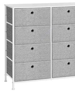 Komoda E1024 GREY, 80 cm