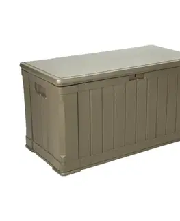 Zahradní úložný box 440l plastový Dekorhome