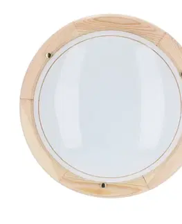 Stropní svítidlo plafond 2X60W E27 borovice STANDARD