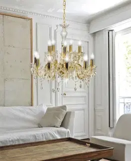 Závěsná lampa MARIA 12xE14 lustr Candellux