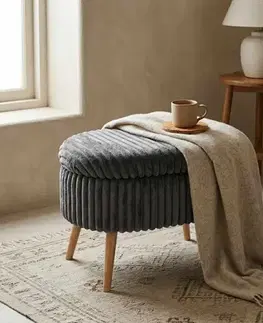 Lavice s úložným prostorem MINI OSLO LINEN