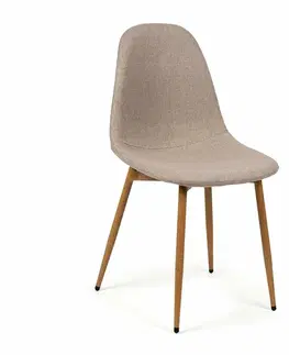 Jídelní židle LARS latté, 4 ks